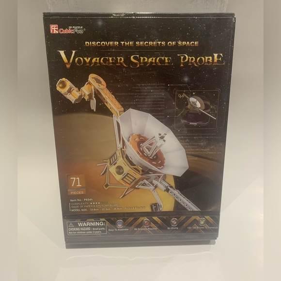 3D Puzzle - Voyager Space Probe by CubicFun - Picture 3 of 5